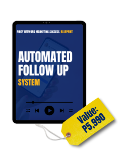 Diba the fortune is in the follow-up? Kaya lang nahihiya tayo mangulit sa prospect? Ayaw natin magmukhang namimilit? Exciting tong Follow up tactic na ituturo ko dito!